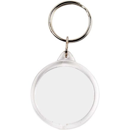 Diverse Nøkkelring rund dia 40 mm 25 stk 1 pk