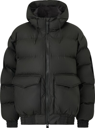 Rains   Vinterjakke Alta Bomber Puffer Jacket W3t3   Svart