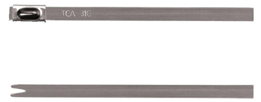 Hellermann Tyton 111 94209 Buntebånd 50 pakning 521 x 7,9 mm Installasjonsmaterial