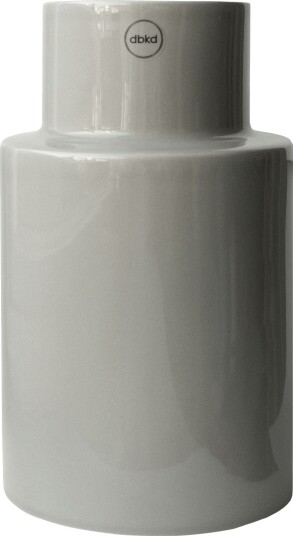Oblong Vase 24 cm, Shiny Mole
