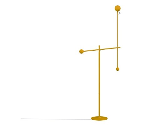 Artemide - IXA Gulvlampe Yellow Artemide Artemide - IXA Gulvlampe Yellow Artemide