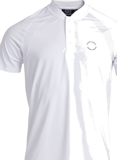 Bogeys & Birdies M Tech Blade Tee Hvit Golf pologenser herre White Medium