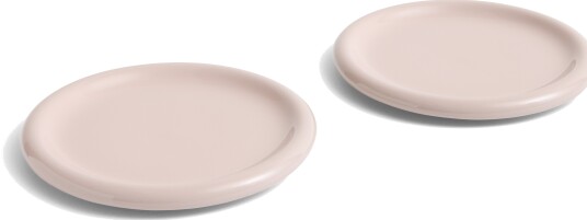 Barro Plate Set of 2 Ø24 cm Pink