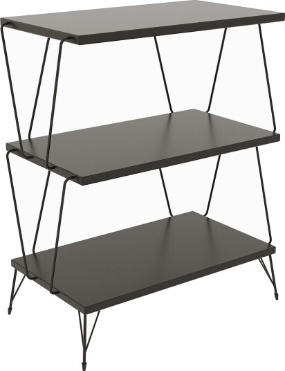 Igazz Sidebord 48 cm - Antrasitt/Svart