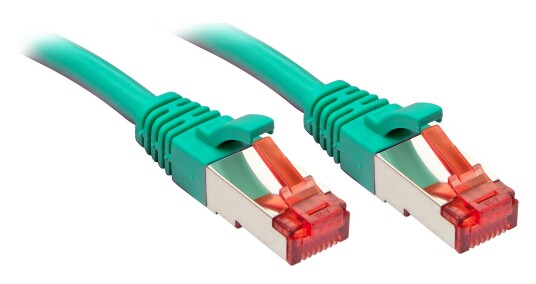 LINDY S/FTP PatchCord Cat6. CU. Green. 1.0m Factory Sealed