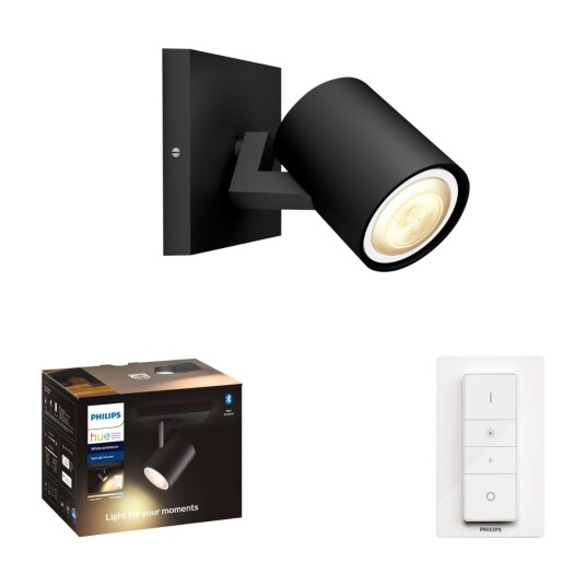 Philips Hue Spotlight Runner 1x5.5W Sort