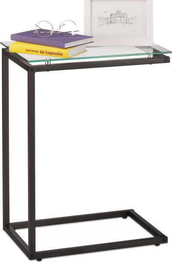 U formet sidebord i materialblanding U formet sidebord i materialblanding