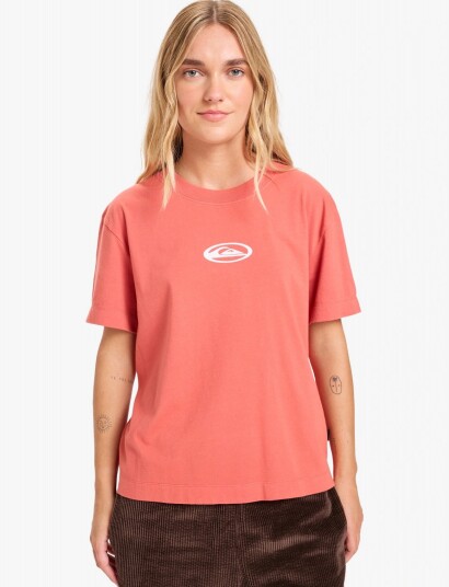 Quiksilver Standard Ss Tee   Red   S