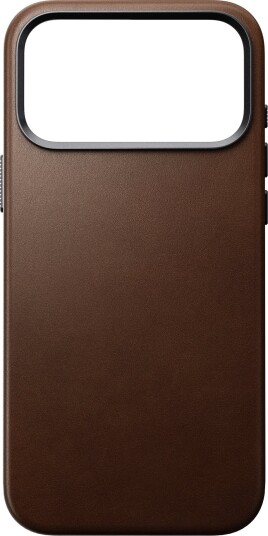 Nomad Traditional Leather Case i Brun for iPhone 17 Pro Max/18 Pro Max med MagSafe