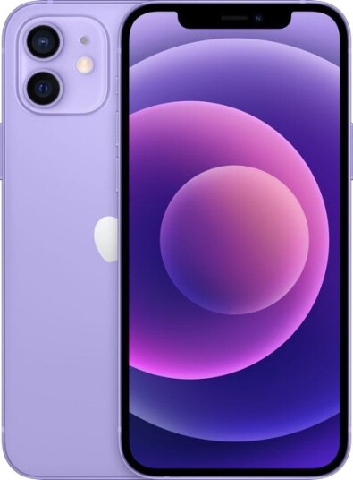 Apple iPhone 12 128GB Lilla 5G med A14 Bionic og OLED-skjerm Apple iPhone 12 128GB Lilla 5G med A14 Bionic og OLED-skjerm