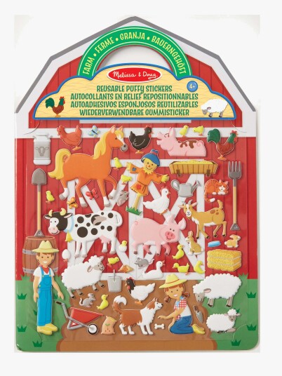 Melissa & Doug Aktivitetsbok med klistremerker Bondegården
