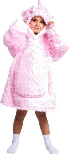 Noxxiez Oversized Hoodie Til Barn 3-6 År Enhjørning