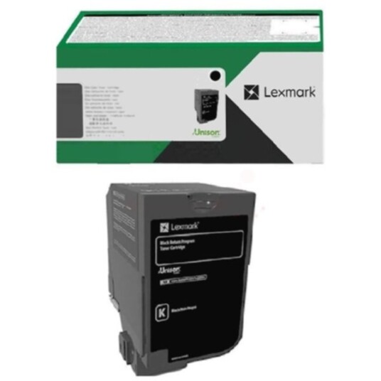 Lexmark 71C2HK0 Lexmark Tonerkassett Return Svart, høy kapasitet Lexmark 71C2HK0 Lexmark Tonerkassett Return Svart, høy kapasitet