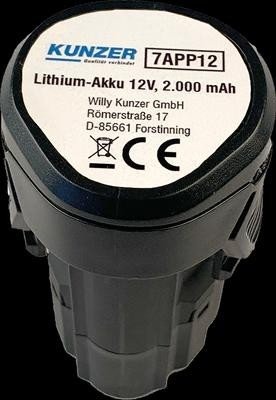KUNZER 7APP12 Batteripakke KUNZER 7APP12 Batteripakke