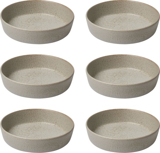 Aida RAW dyp tallerken 6 stk sandy beige Aida RAW dyp tallerken 6 stk sandy beige