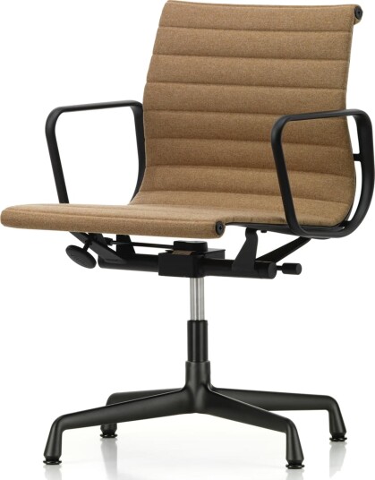 Vitra Aluminium EA 132 Kontorstol med Sving og Armlener Papyrus Vitra Aluminium EA 132 Kontorstol med Sving og Armlener Papyrus