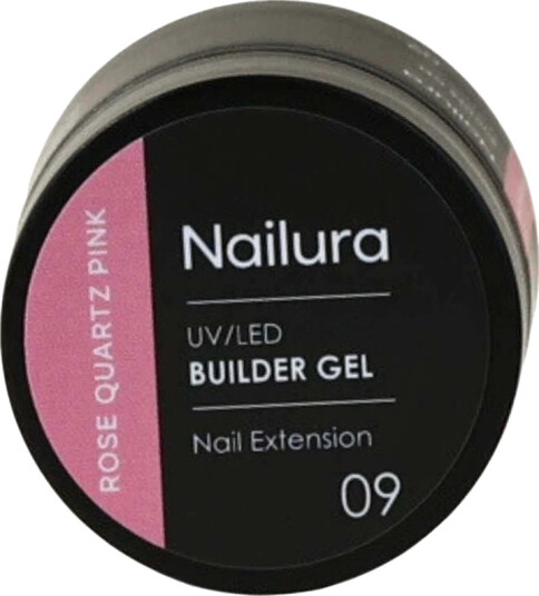 Nailura Builder Gel 10 g 09 Rose Quartz Pink Nailura Builder Gel 10 g 09 Rose Quartz Pink