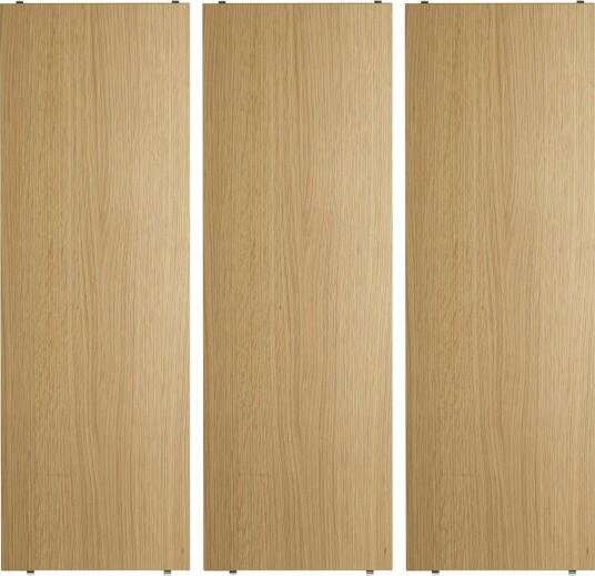 String hylleplate eik 78x30 cm 3-pk String hylleplate eik 78x30 cm 3-pk