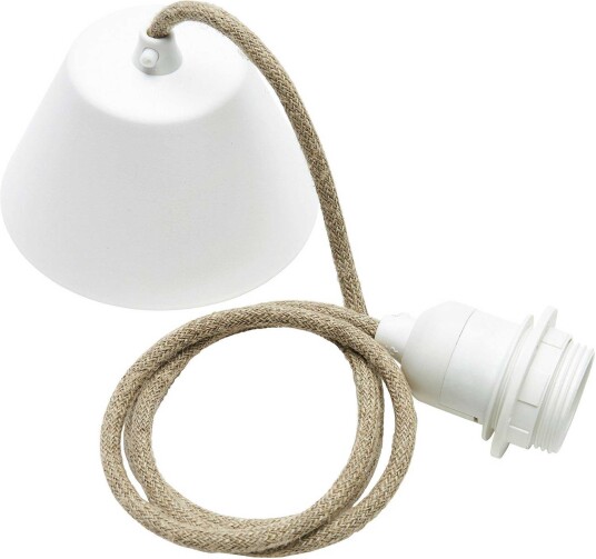 PR Home Takoppheng E27 Linneduk 2,1 m Beige PR Home Takoppheng E27 Linneduk 2,1 m Beige