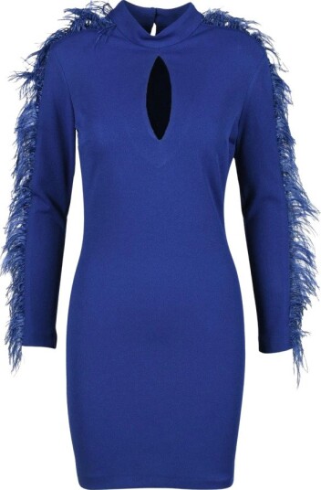 Access Fashion Dame Kjoler Blå S,