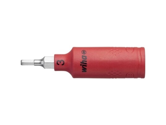 Wiha 43109 Unbrako Topnøgleindsats 3 Mm 1/4 (6,3 Mm)
