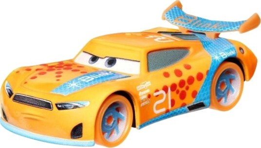 Mattel Cars Glow Racers Ryan Inside Laney 1:55 Metallbil Med Selvlysende Hjul Og Dekor 3+ År Mattel Cars Glow Racers Ryan Inside Laney 1:55 Metallbil Med Selvlysende Hjul Og Dekor 3+ År