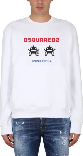 Dsquared2 Herre Gensere & Hettegensere Hvit M, Dsquared2 Herre Gensere & Hettegensere Hvit M,