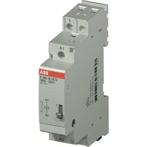 ABB Impulsrele E290-16A-10/12 1NO-12VAC ABB - 1404001