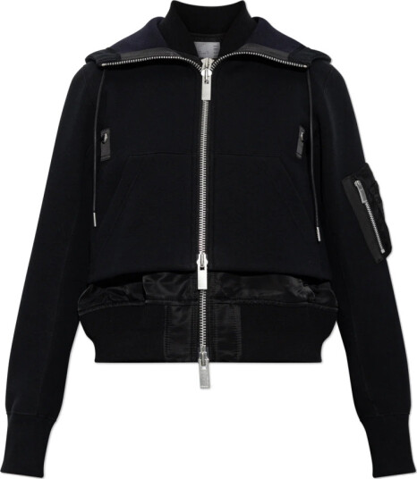 Sacai Dame Jakker Svart M, Sacai Dame Jakker Svart M,
