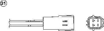 NGK 95893 Lambdasonde