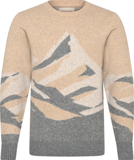 Revolution Knit Sweater - Multi/patterned - XL