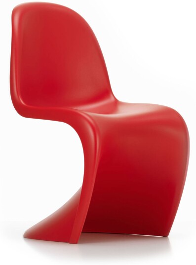 Vitra - Panton Chair Pp Classic Red Spisestoler Verner Rød Plast