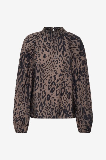 Kaffe Bluse kaJemma Blouse Brun
