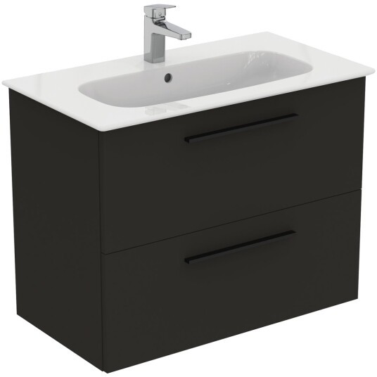 IDEAL STANDARD I.LIFE A BADEROMSMØBEL 840X460 CARBON GREY M/SORT HÅNDTAK IDEAL STANDARD I.LIFE A BADEROMSMØBEL 840X460 CARBON GREY M/SORT HÅNDTAK