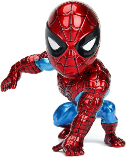 Jada Marvel Spider-Man 10 cm Die Cast Figur i Metall Jada Marvel Spider-Man 10 cm Die Cast Figur i Metall