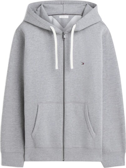 Tommy Hilfiger Essential Fleece Hooded Reg Zt Grey S