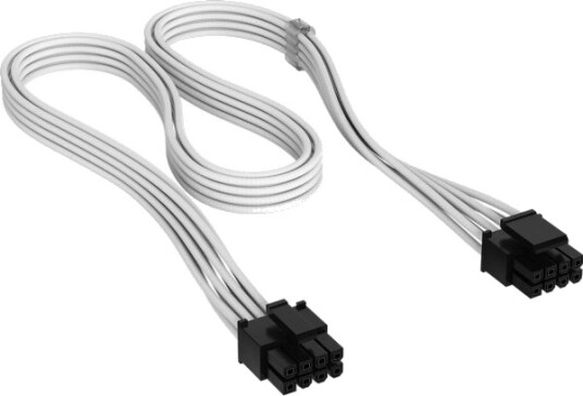 Corsair Cp-8920386 8-Pin Eps12v 8-Pin Atx12v Rett Rett Hvit Corsair Cp-8920386 8-Pin Eps12v 8-Pin Atx12v Rett Rett Hvit