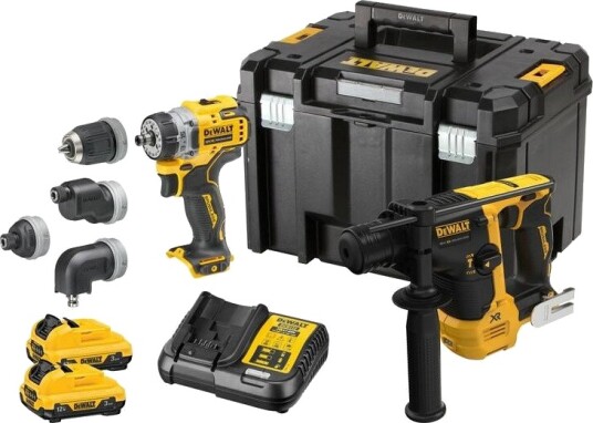 DeWalt DCK2101L2T Xr 12V Verktøysett 3Ah Li Ion