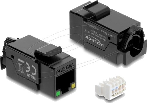 Delock Rj 45 Svart Delock Rj 45 Svart
