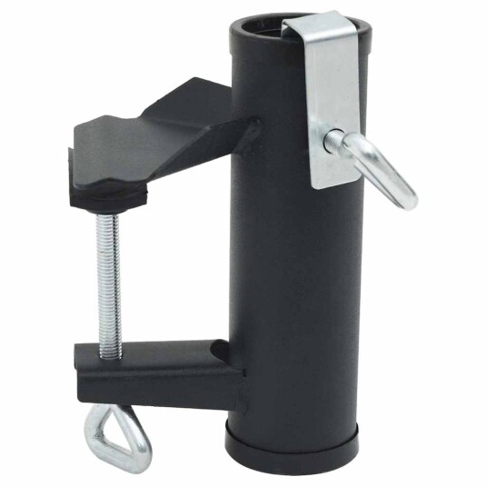Parasollklemmer for balkong 2 stk 25-38 mm stål 4003383