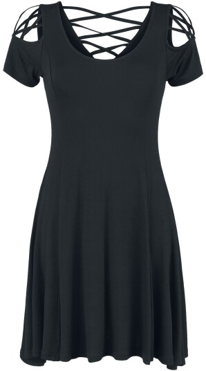 Black Premium by EMP Kort kjole What It Takes S til 5XL Damer svart