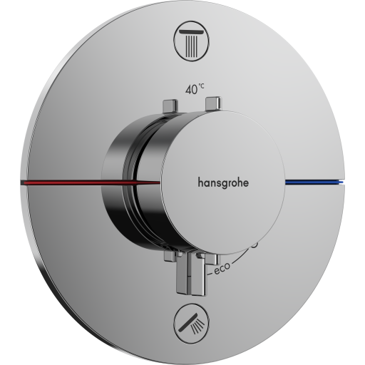 Hansgrohe ShowerSelect Comfort S dusjbatteri, krom Hansgrohe ShowerSelect Comfort S dusjbatteri, krom