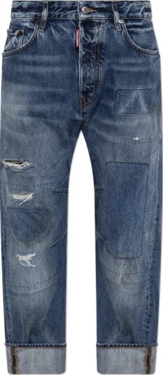 Dsquared2 Dame Jeans Blå XS,