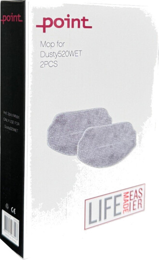 Point DUSTY520WET mopp 2 stk Point DUSTY520WET mopp 2 stk