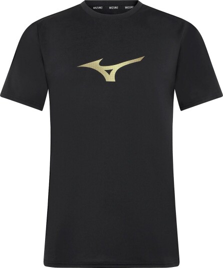 Mizuno Core Runbird Short Sleeve Tee BLACK XXL