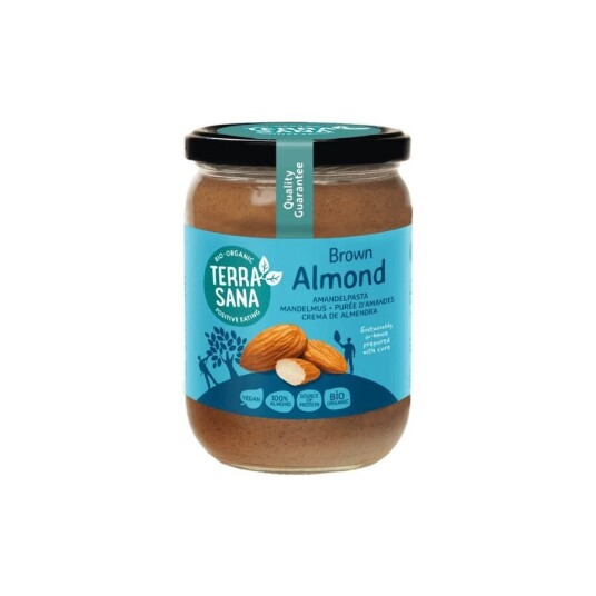 TerraSana brown almond butter 500 g TerraSana brown almond butter 500 g