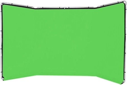 Panoramabakgrunn m/greenscreen - 240x400 cm