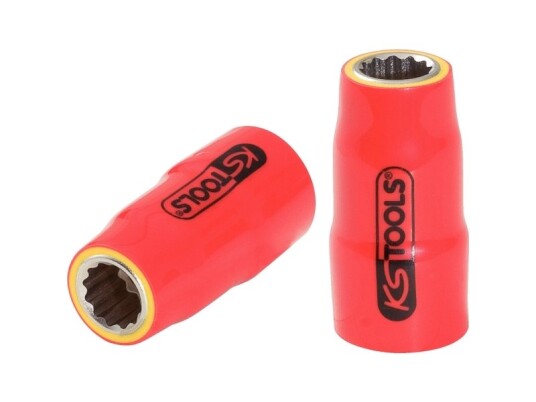 Ks Tools 117.3842, Stikkontakt, 3/8", Metrisk, 1 Hoder, 17 Mm, Kromvanadiumstål