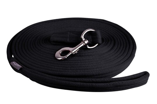 QHP Longeringsline 8 m - Svart