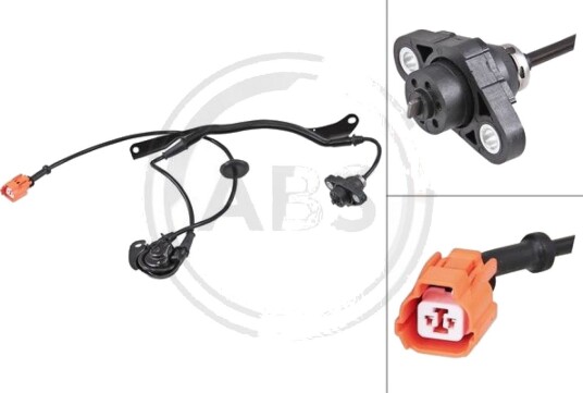 Sensor, ABS A.B.S. 31881